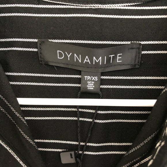 Dynamite Stripped Shirt-dress - Picture 2 of 3